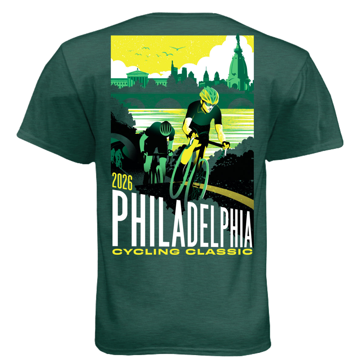 Heather Forest Green - N6210 - BACK